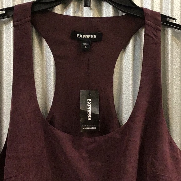 🆕️🍷Express 🍷Silk Racerback Tank - Picture 2 of 3